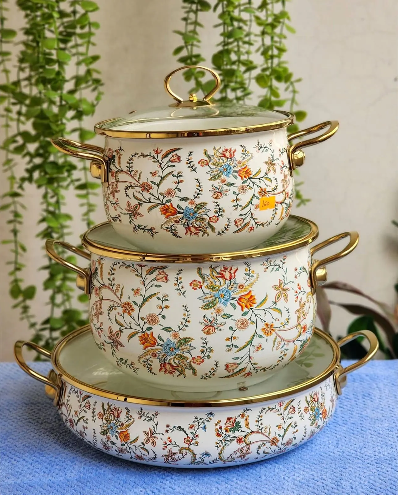 3pc Enamal casserole set-2 - Image 3