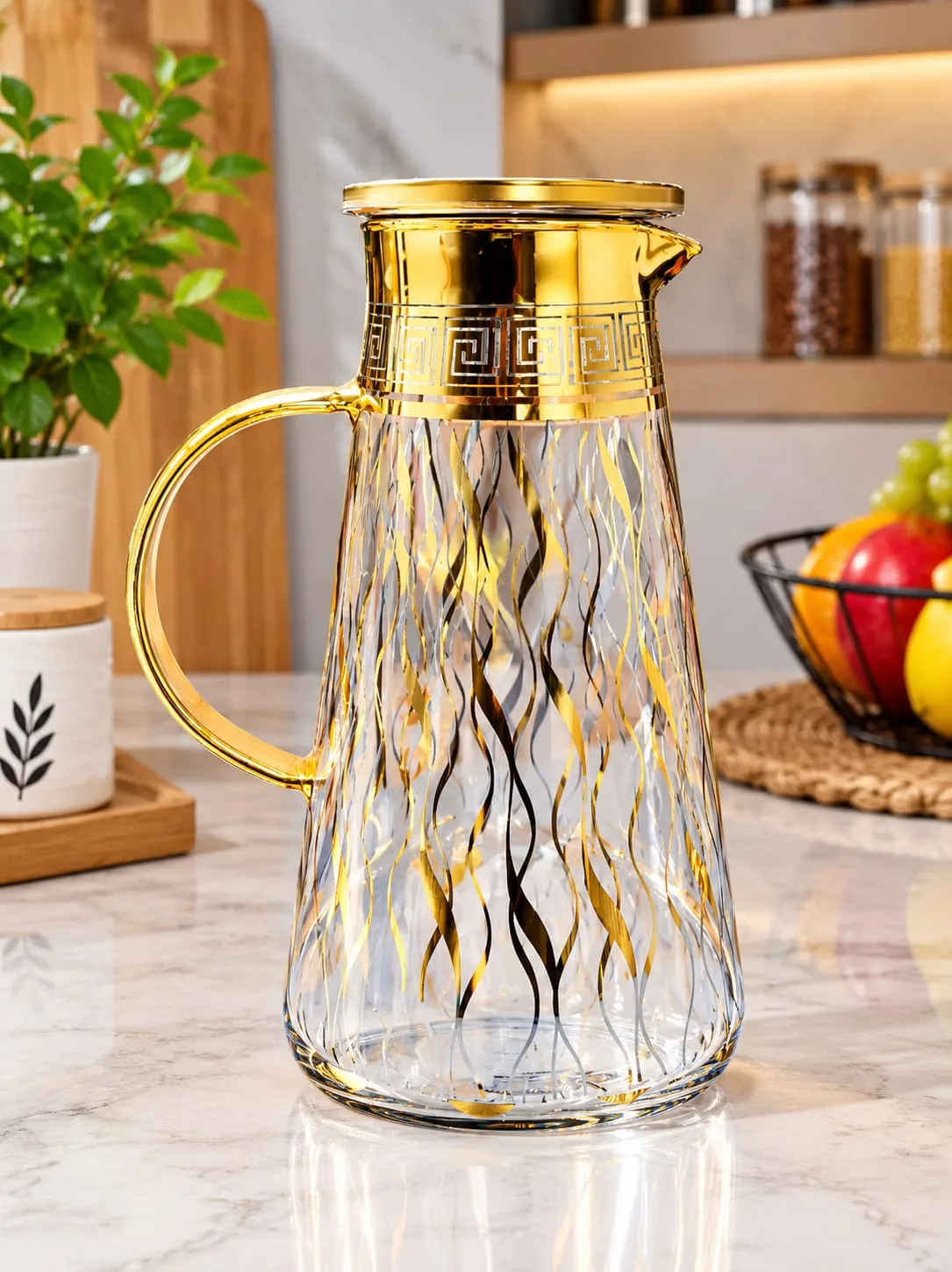 Premium quality Jug with golden print