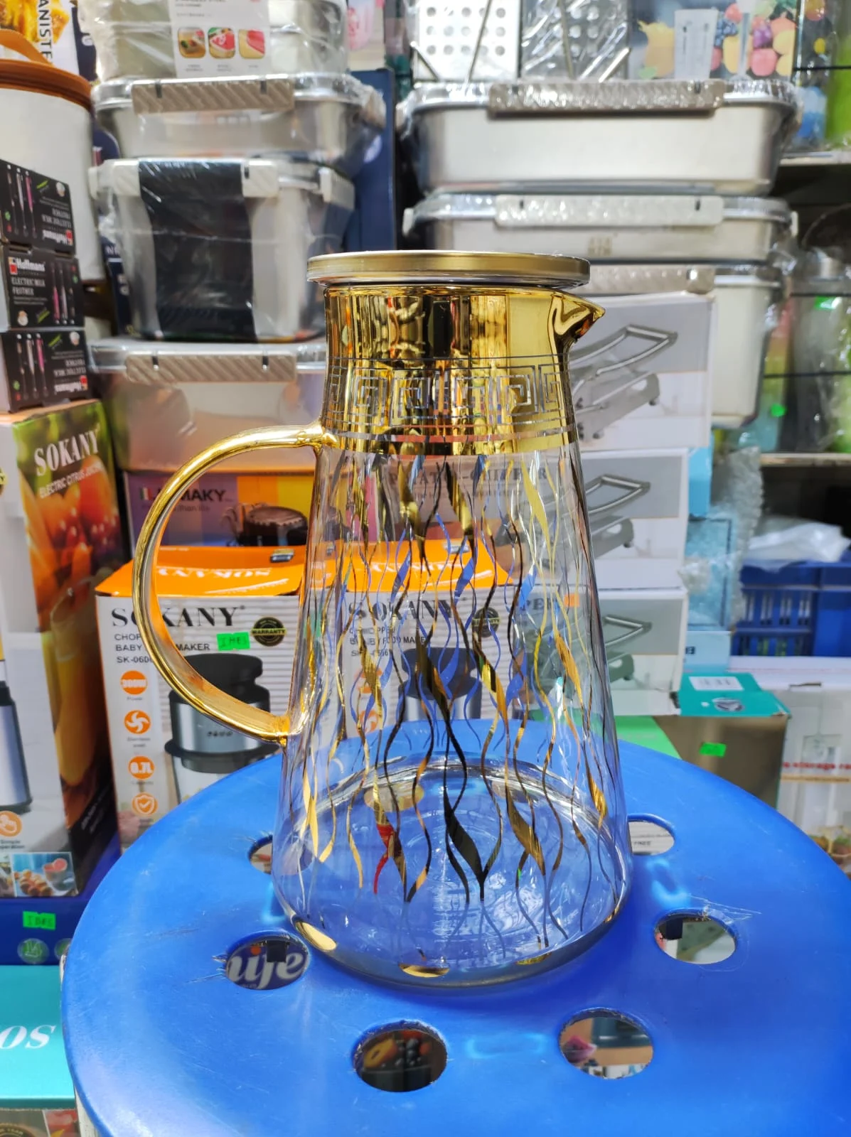 Premium quality Jug with golden print - Image 2