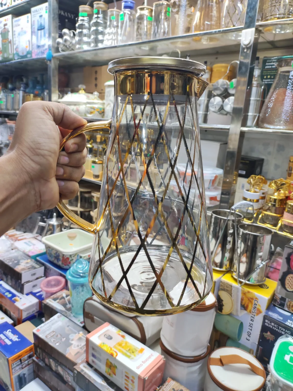 Premium quality Jug with golden print-3 - Image 3